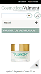 Mobile Screenshot of cosmeticosvalmont.com